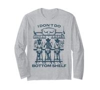 I Don’t Do Bottom Shelf Western Cowgirl Country Nostalgic Long Sleeve T-Shirt