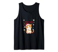 I Don’t Do Silent Nights - Funny Christmas Cat Tank Top