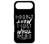 I Don’t Know I Just Work Here Sarcastic Workplace Humor Case for iPhone Air