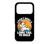 I Don’t Need A Long Tail To Rule Bobtail Cat Owner Case for iPhone 17 Pro