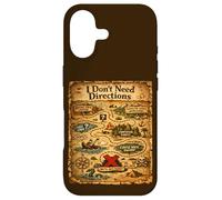 I Don’t Need Directions Funny Dad Design - Map Case for iPhone 17