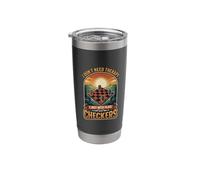 I Don’t Need Therapy Checkers Board Game Strategy Player Stainless Steel Insulated Tumbler