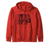 I Don’t Need Therapy, I Just Need Everyone to Be Smarter Owl Zip Hoodie