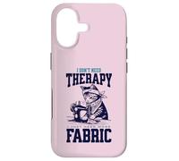 I Don’t Need Therapy I Just Need More Fabric Funny Sewing Case for iPhone 17