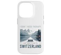 I Don’t Need Therapy I Need To Go To Switzerland Travel Case for iPhone 14 Pro