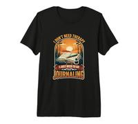 I Don’t Need Therapy Journaling Writing Notebook Writer Premium T-Shirt