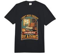 I Don’t Need Therapy Reading Book Lover Literature Reader Comfort Colors Adult Heavyweight T-Shirt