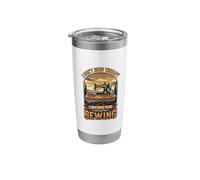 I Don’t Need Therapy Sewing Machine Stitch Tailor Stainless Steel Insulated Tumbler