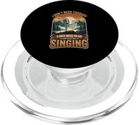 I Don’t Need Therapy Singing Vocal Music Choir Singer PopSockets PopGrip for MagSafe