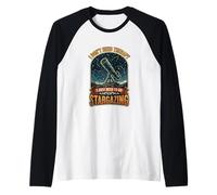 I Don’t Need Therapy Stargazing Stargazer Telescope Raglan Baseball Tee