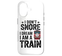 I Don’t Snore I Dream I Am A Train Railway Coffee Lover Case for iPhone 17