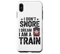 I Don’t Snore I Dream I Am A Train Railway Coffee Lover Case for iPhone XS Max