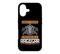 I don’t snore, I dream I’m a racecar Case for iPhone 17