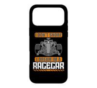 I don’t snore, I dream I’m a racecar Case for iPhone 17 Pro Max