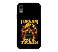 I Don’t Snore I Dream I’m a Train Steam Locomotive Railway Case for iPhone XR