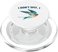I Don’t Spit Swallow Funny Bird Lovers Pun Humor PopSockets PopGrip for MagSafe