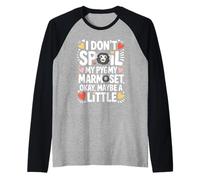 I Don’t Spoil My Pygmy Marmoset Okay Maybe a Little Raglan Baseball Tee