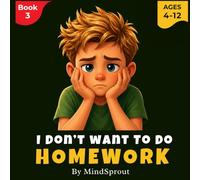 I Don’t Want to Do Homework: An illustrated story to help kids start tasks, stay focused, and finish their homework with confidence