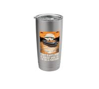 I Don't Always Drink At Noon But When I Do, I'm On A Pontoon Stainless Steel Insulated Tumbler