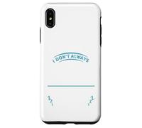 I Don't Always Go Skiing, Sometimes I Sleep -Ski Apres Adult Case for iPhone XS Max
