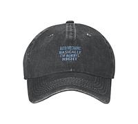 I Don't Always Just Sit Mechanic Men Women Baseball Cap Do Old Dad Caps Low Profile Plain Hats Denim Cap for Summer Trucker Running