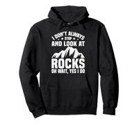 I Don't Always Stop Look At Rocks Geologist Pullover Hoodie