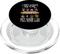 I Don't Always Talk To Plants Garden Gardening Gardener PopSockets PopGrip for MagSafe