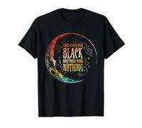 I Don't Always Wear Black Sometimes I Wear Nothing Apparel T-Shirt, Men, Black, Medium