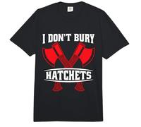 I Don't Bury Hatchets Loves Axe Throw Darts Axe Throwing Comfort Colors Adult Heavyweight T-Shirt