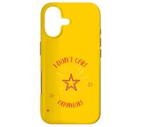 I Don't Care Anymore And I Feel Free Again Wheee! Case for iPhone 17