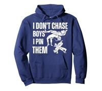 I Don't Chase Boys I Pin Them Pullover Hoodie