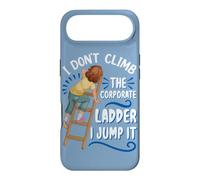 I Don't Climb The Corporate Ladder I Jump It Short Girl Case for iPhone Air