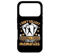 I Don't Collect Baseball Cards I Collect Memories Case for iPhone 17 Pro