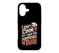 I Don't Cook But I Know How It's Supposed To Taste Case for iPhone 17