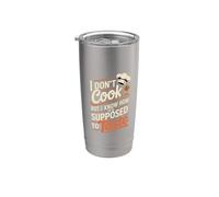 I Don't Cook But I Know How It's Supposed to Taste Stainless Steel Insulated Tumbler