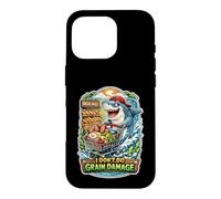 I Don't Do Grain Damage Funny Shark Keto Case for iPhone 16 Pro