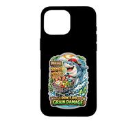 I Don't Do Grain Damage Funny Shark Keto Case for iPhone 16 Pro Max