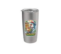 I Don't Do Grain Damage Funny Shark Keto Stainless Steel Insulated Tumbler