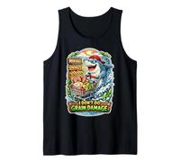 I Don't Do Grain Damage Funny Shark Keto Tank Top