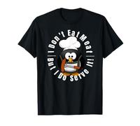 I Don't Eat Meat But I Do Serve It - Funny Vegetarian T-Shirt