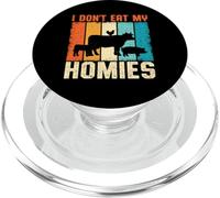 I Don't Eat My Homies Funny Vegan Vegetarian Animal Lover PopSockets PopGrip for MagSafe