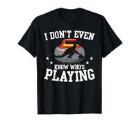 I Dont Even Know Whos Playing Funny Curling Sports T-Shirt
