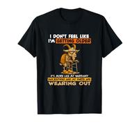 I Don't Feel Like I'm Getting Older Goat Retirement Funny T-Shirt