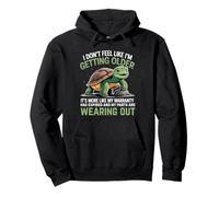 I Don't Feel Like I'm Getting Older It's More Turtle Funny Pullover Hoodie