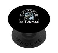 I Don't Flock With Just Anyone Sandhill Cranes Bird Watchers PopSockets Adhesive PopGrip