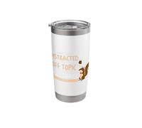 I Dont Get Distracted Off Topic Have Squirrel Moment T Shirt Stainless Steel Insulated Tumbler