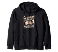 I Dont Get Enough Credit Funny Coworker Joke For The Boss Zip Hoodie