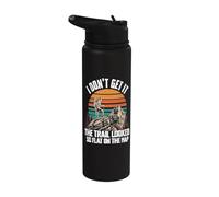 I Don't Get It The Trail Looked So Flat On The Map Stainless Steel Insulated Water Bottle