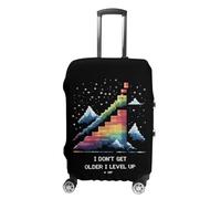 I Don't Get Older I Level Up Luggage Cover for Suitcase Protector Washable L