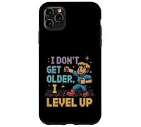 I Don't Get Older I Level Up Retro Pixel Art Gamer Case for iPhone 11 Pro Max